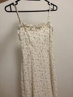 花柄キャミソールワンピース