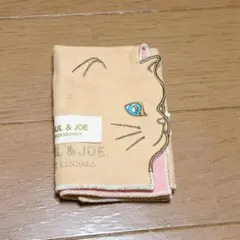 ポールアンドジョー　ミニハンカチ 猫 新品未使用
