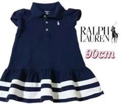 Ralph Lauren ネイビー ワンピース 24M