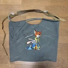 【美品】ズートピア ジュディ＆ニック 2WAYトートバッグのサムネイル