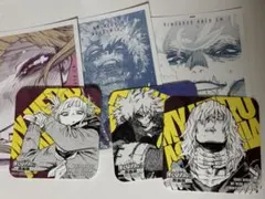 堀越耕平 ヒロアカ原画展 ポストカード コースター 敵