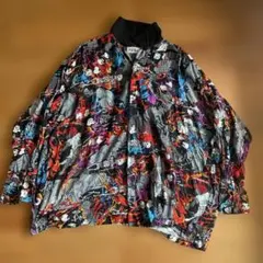 KIDILL スカル柄 総柄シャツ 長袖のサムネイル