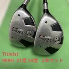 Titleist 909H ユーティリティ 21度 24度 2本セットのサムネイル