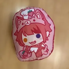 すとぷり 莉犬くん クッション いちご ピンク キャラクターグッズのサムネイル
