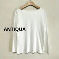antiqua アンティカ じゃないロンＴ こなれＴシャツ
