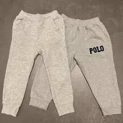 ロングズボン　2枚セット　グレー