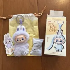 未使用品　ポップマート　ラブブ　イニシャル　E
