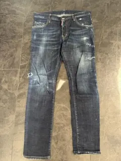DSQUARED2 ダメージ加工 スリムフィットジーンズ