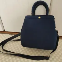 【美品】ルートート ベビールー プリーレ ネイビー ショルダーバッグ