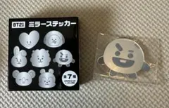 BT21 ランダム　ミラーステッカー　SHOOKY SUGA