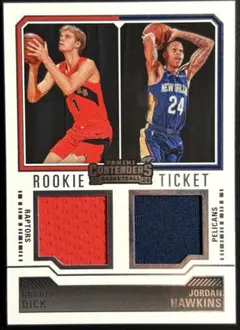 NBA Contenders Gradey Dick ＆ Hawkins RC