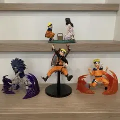 【匿名配送】ナルト 一番くじ プライズフィギュア4点セット(箱無し)