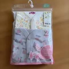 TOPVALU ベビー肌着 50-60サイズ 2枚セット