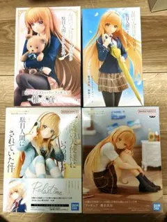 お隣の天使様　椎名真昼　フィギュア　4体セット