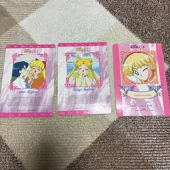 セーラームーンR/S ジャンボキャラクターカード3枚セット