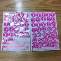 春のパンまつり2025 ポイントシールセット　６０点　お皿2枚分