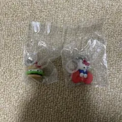 ハローキティアメリカンデザインめじるしアクセサリー　2点セット
