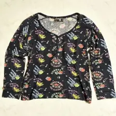 【美品】ヒステリックグラマー 長袖トップス ブラック