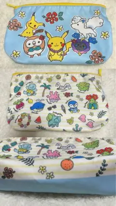 ポケモンキャラクター ポーチ 約20cm