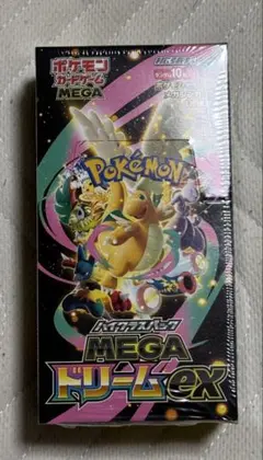 MEGAドリームex 1BOX シュリンク付き未開封 ポケセン産 - メルカリ
