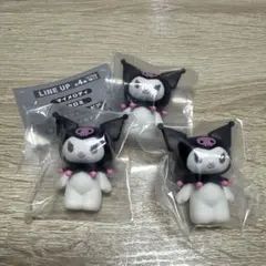 ネトフリ マイメロディ&クロミ フロッキーフィギュア 3個セット