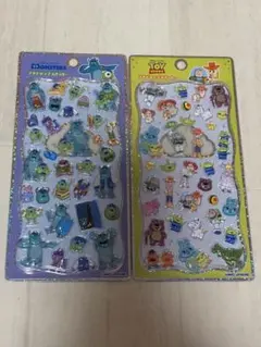 正規品　プチドロップステッカー　モンスターズインク　トイストーリー　ディズニー