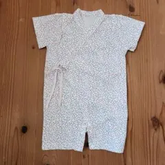コムサイズム　新生児甚平ロンパース　50～70cm