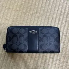 COACH ブラック 長財布