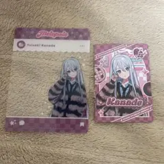 プロセカ メロパレ 宵崎奏トレーディングカードSNS風クリアカード