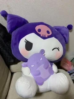 マイメロディ 大きめぬいぐるみ 紫