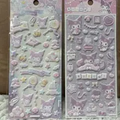 サンリオ クロミ ぷくぷくシール キャラクターシール 2枚セット