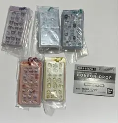 BONBON DROP ミニチュアチャーム サンリオ 5種コンプセット