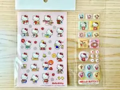 レア　レトロ　キティ　シール　未使用品