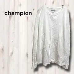 チャンピオン 長袖 Tシャツ トップス ビッグシルエット クルーネック M