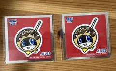 セガストア 大阪 特典 メタリック ステッカー ペルソナ モルガナ アトラス