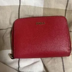 FURLA コインケース 小銭入れ カードケース 赤