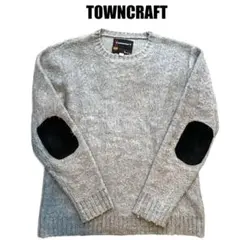モヘア タウンクラフト M クルーネック ニット