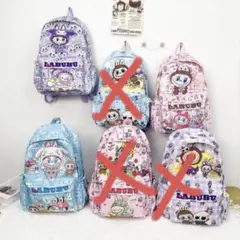 LABUBU キャラクターリュック まプレゼント付き