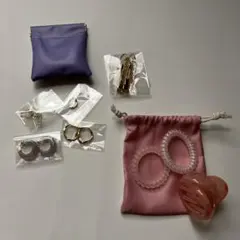 3COINS スリーコインズ  ヘアアクセサリーとイヤリングセット