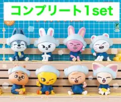 straykids SKZOO サウナフィギュア 8種 コンプ 1セット ガチャ