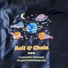 Ball & Chain エコバッグ 宇宙テーマ