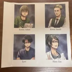 進撃の巨人 15周年号 マガジン付録シールステッカー