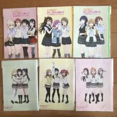 ラブライブ！オリジナルノート　6冊　サントリー