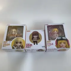 ねんどろいど 人気ヒロイン 3体セット 未開封 牧瀬紅莉栖 忍野忍 食蜂操祈