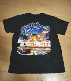 希少】A&W 牧港店55周年限定 レトログラフィック Tシャツ ブラック L