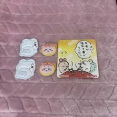 ちいかわ モモンガ 古本屋 シール　まとめ売り ベーカリー　baby 5枚