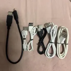 Type-C USB充電ケーブル 8本セット ブラック、ホワイト