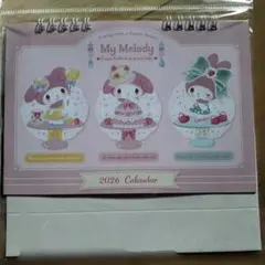 マイメロディ 2026年卓上カレンダー