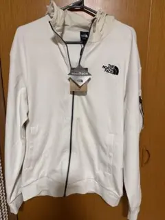 【最終値下げ】【新品】THE NORTH FACE フード付きパーカー ホワイト