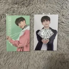 SEVENTEEN ジョンハン　ペンミ　トレカ　carat land